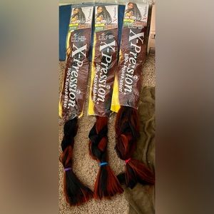 X-Pression Braided Hair Lot (3)